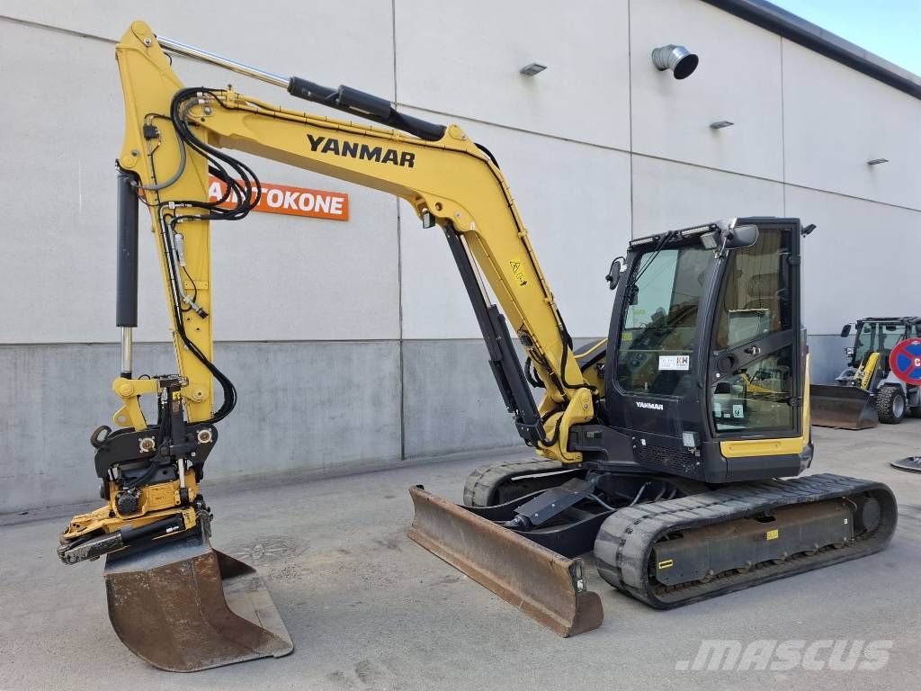 Yanmar Vio 80-1A حفارات وسط 7 طن - 12 طن