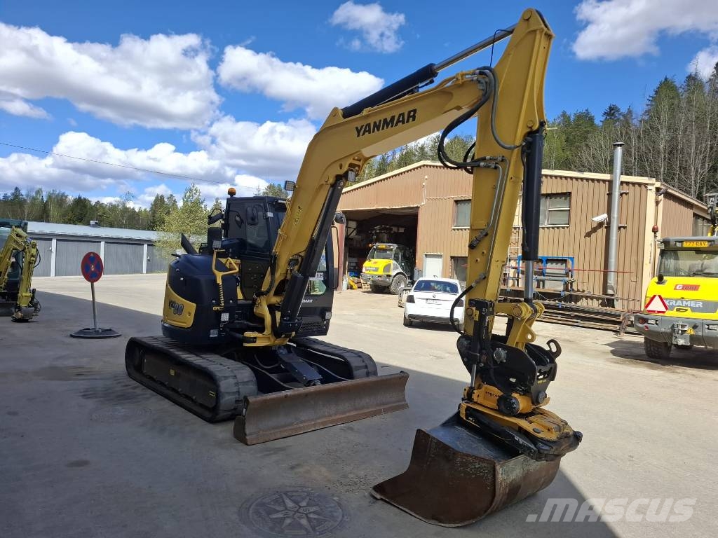 Yanmar Vio 80-1A حفارات وسط 7 طن - 12 طن