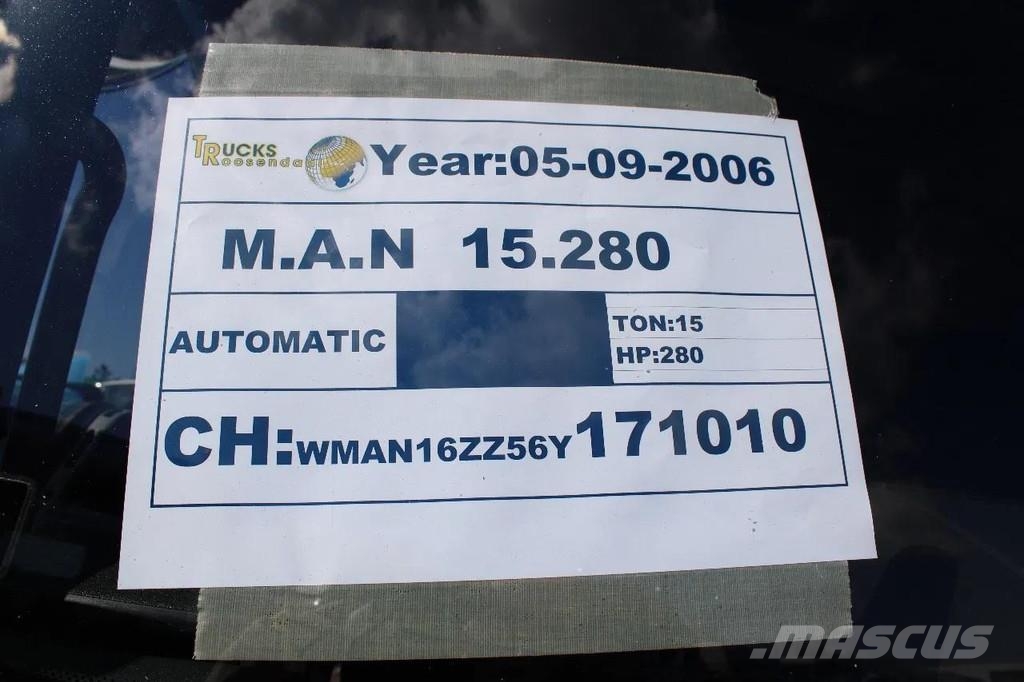 MAN TGM 12.280 + NICE TRUCK 平板车