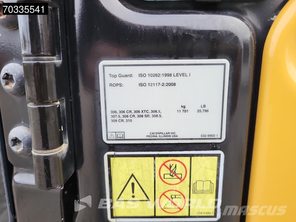 CAT 308 CR Minigraafmachines < 7t