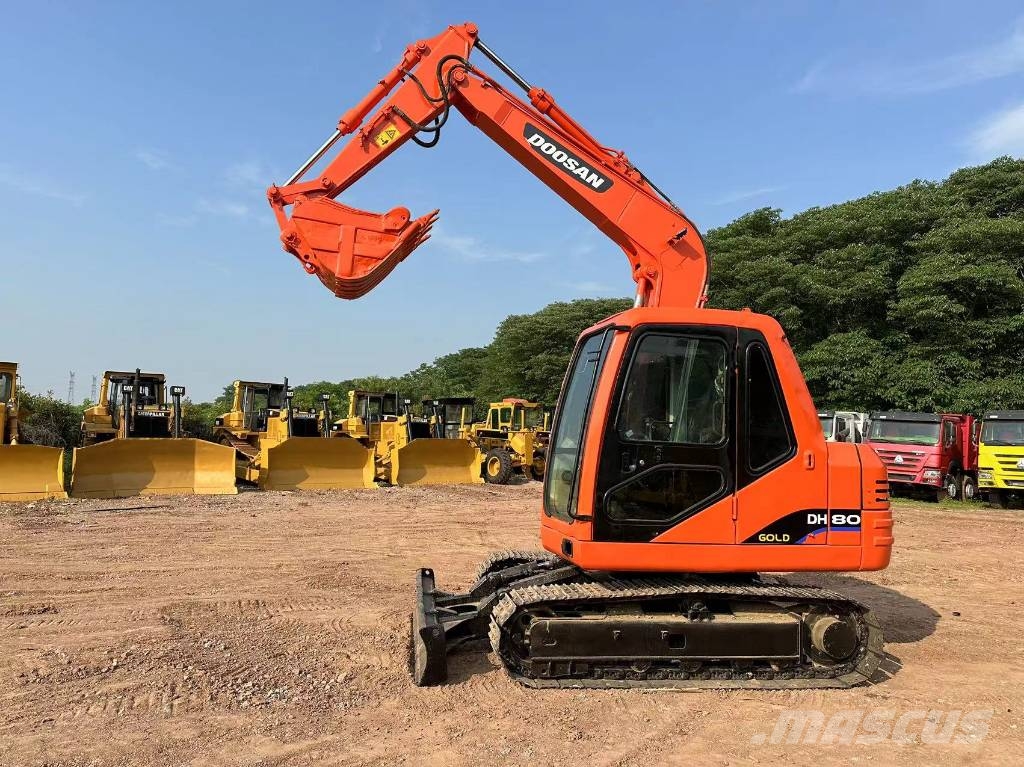 Doosan DH80 中型油圧ショベル 7t-12t(ユンボ・パワーショベル・バックホー)