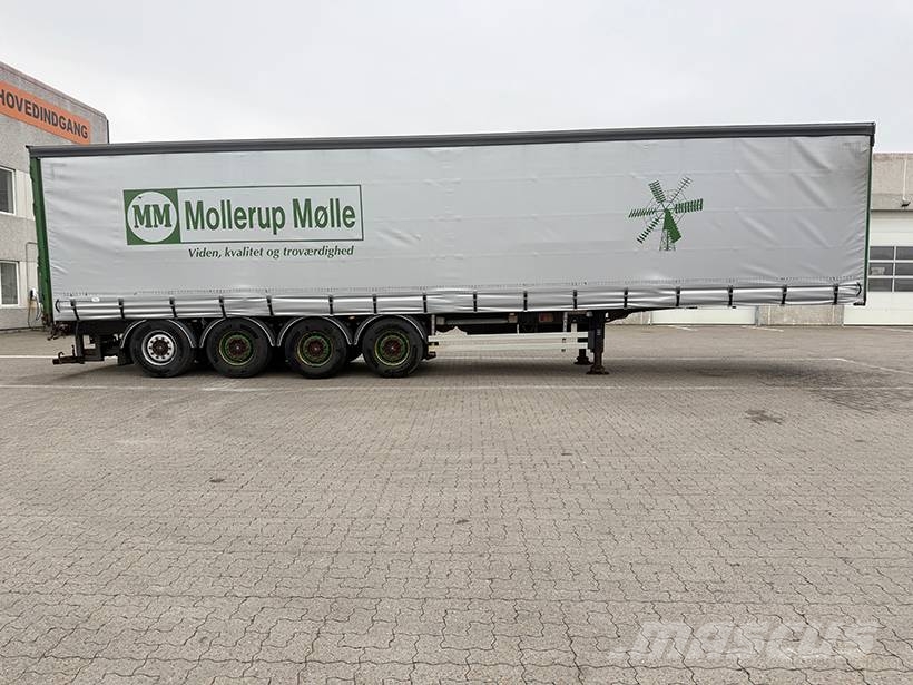 Kel-Berg 4 axle Curtainsider / 4 achse Planenauflieger Semi-trailer med Gardinsider