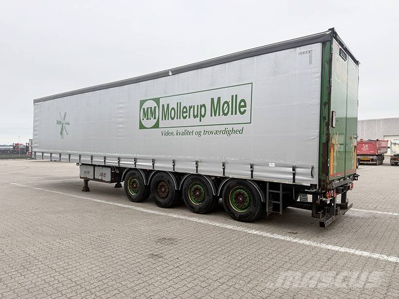 Kel-Berg 4 axle Curtainsider / 4 achse Planenauflieger Semi-trailer med Gardinsider