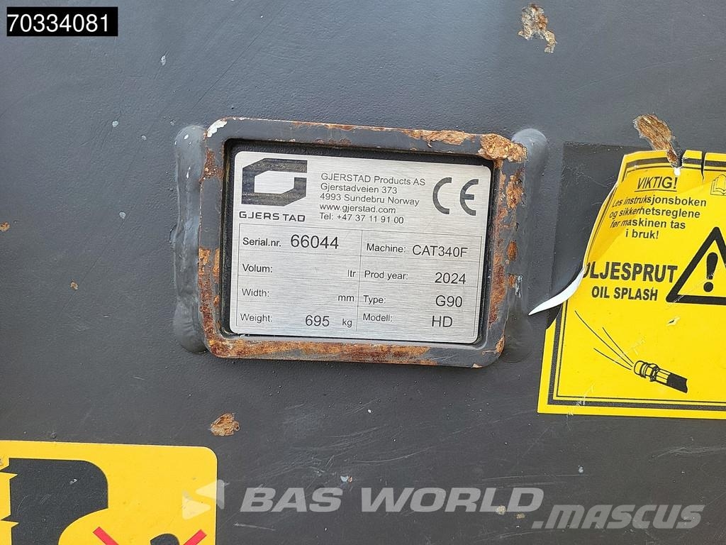 CAT 340 F Bagri goseničarji