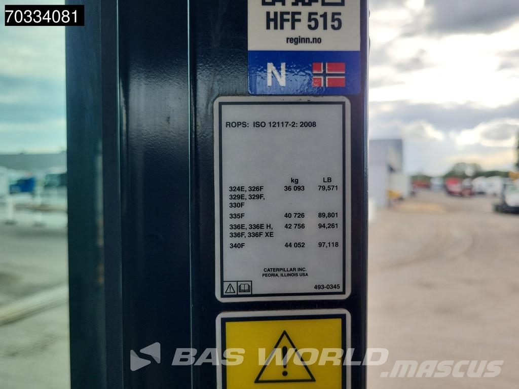 CAT 340 F Bagri goseničarji