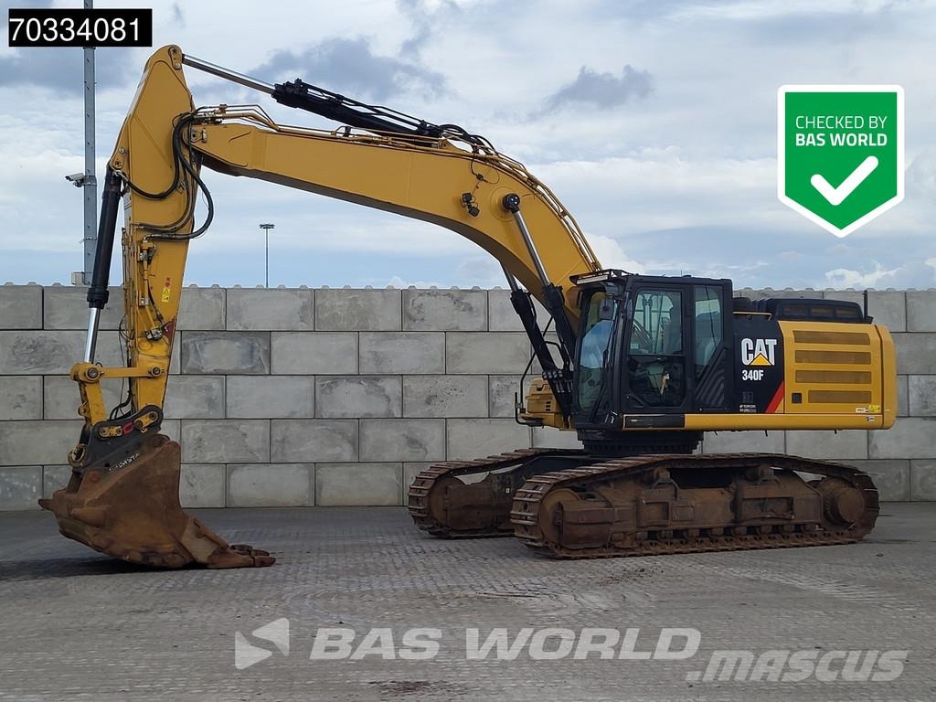 CAT 340 F Bagri goseničarji