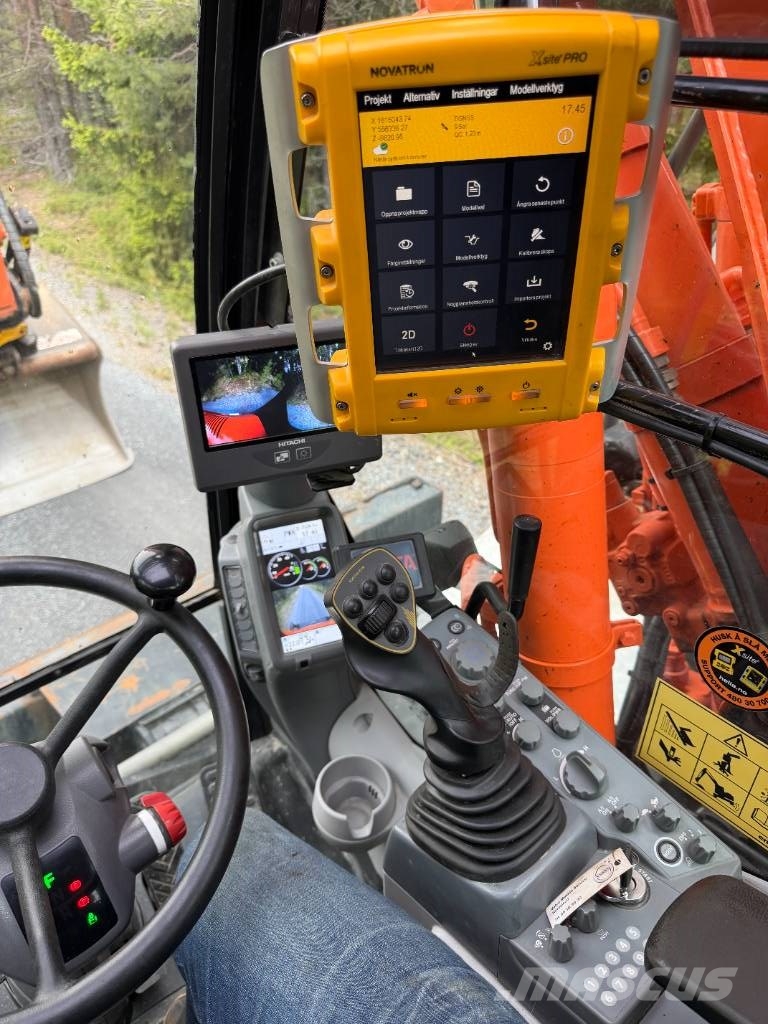 Hitachi ZX 145 W-6 hjulgrävare 1.095.000:-+m ZX145w-6, 2018, Ås