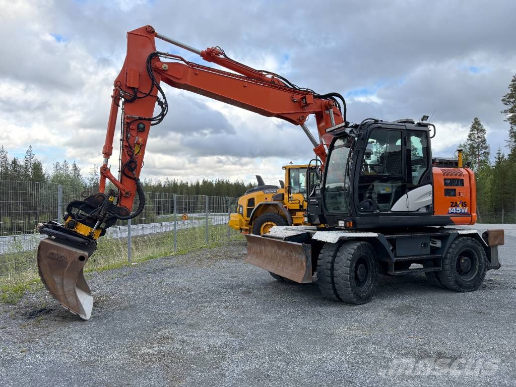 Hitachi ZX 145 W-6 hjulgrävare 1.095.000:-+m ZX145w-6, 2018, Ås
