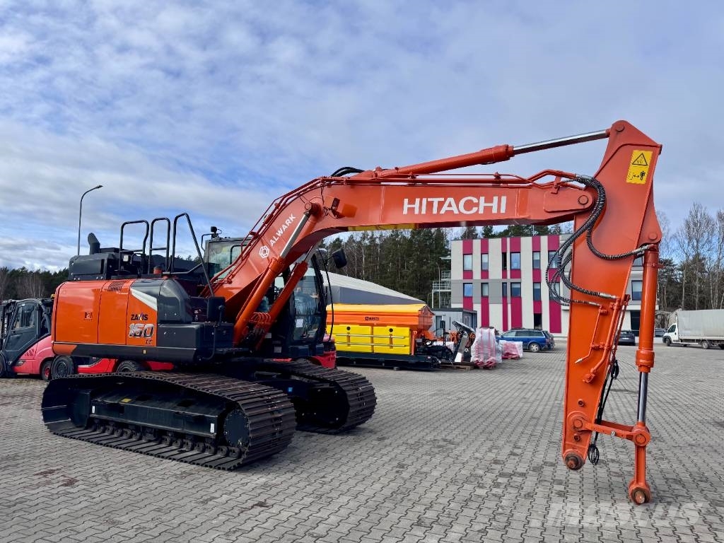 Hitachi ZX160LC-7 حفارات زحافة