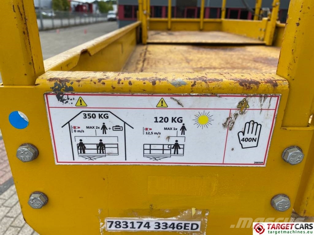 GMG 3346-ED Electric Scissor Work LIft 1200cm Schaarhoogwerkers