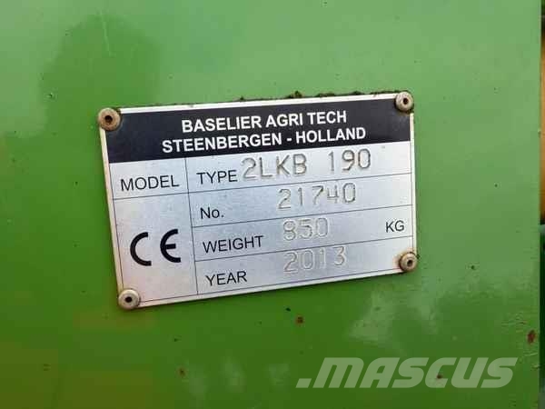 Baselier 2LKB190 2 Row Topper. Kartulitehnika - Muud