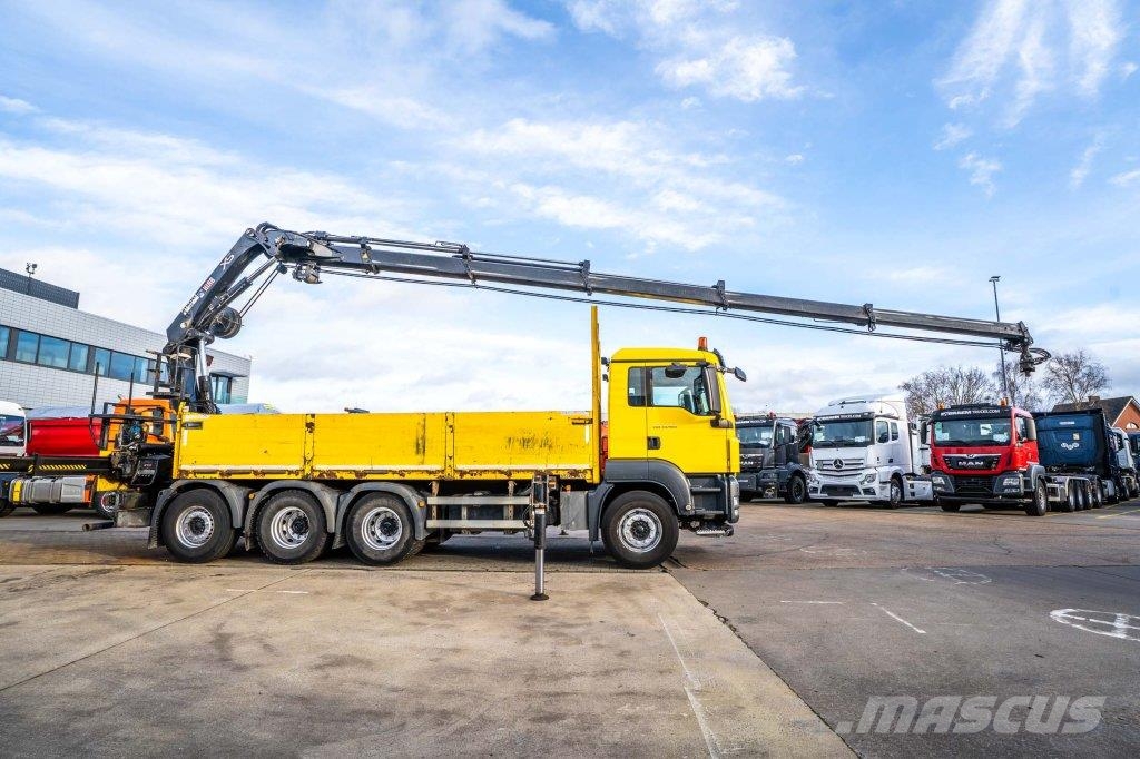 MAN TGS 32.400 BL - HIAB 288 EP- 5 HIPRO Valníky/Sklápěcí bočnice