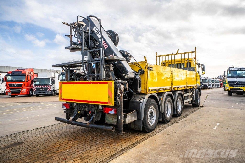MAN TGS 32.400 BL - HIAB 288 EP- 5 HIPRO Valníky/Sklápěcí bočnice