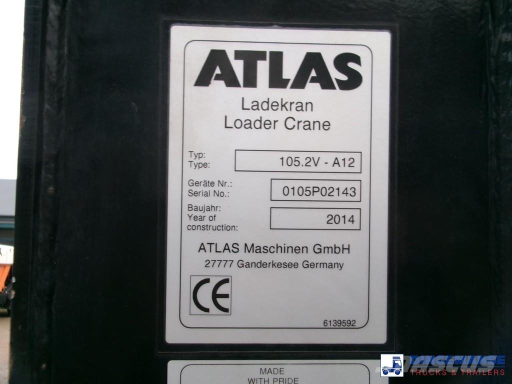 Iveco Stralis 310 6x2 Euro 6 + Atlas 105.2 crane オールテレーンクレーン