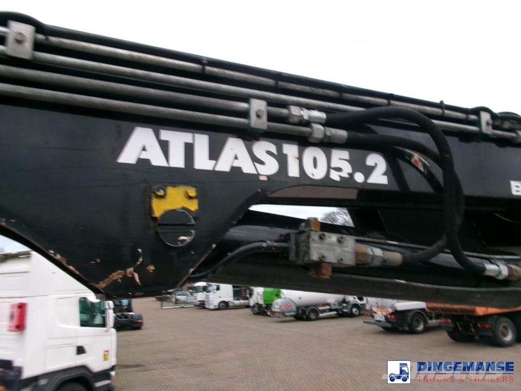 Iveco Stralis 310 6x2 Euro 6 + Atlas 105.2 crane オールテレーンクレーン