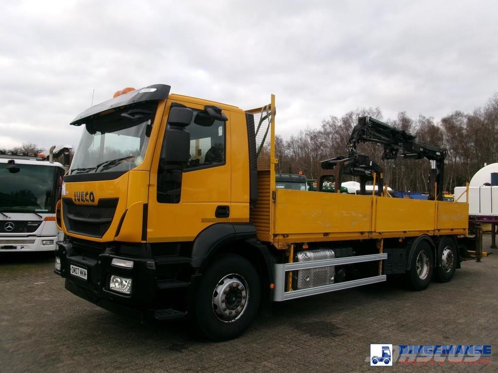Iveco Stralis 310 6x2 Euro 6 + Atlas 105.2 crane オールテレーンクレーン