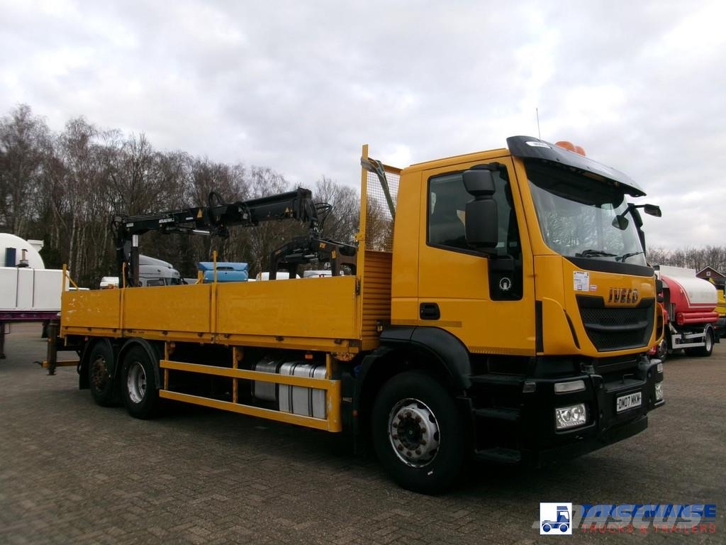 Iveco Stralis 310 6x2 Euro 6 + Atlas 105.2 crane オールテレーンクレーン