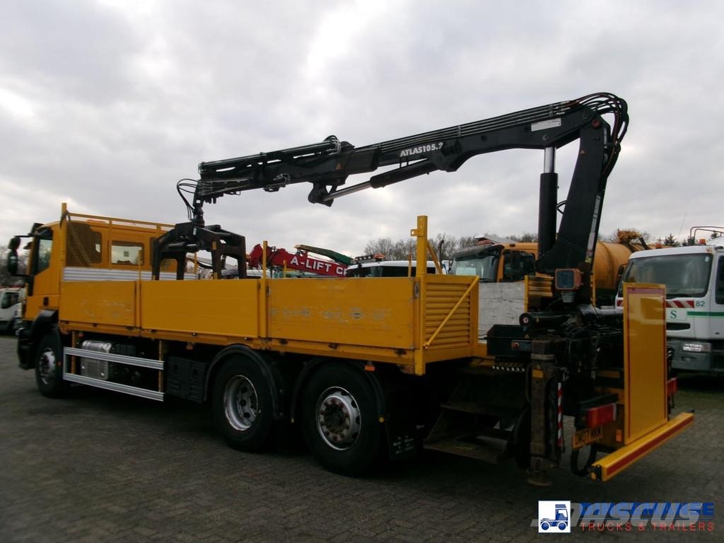 Iveco Stralis 310 6x2 Euro 6 + Atlas 105.2 crane オールテレーンクレーン