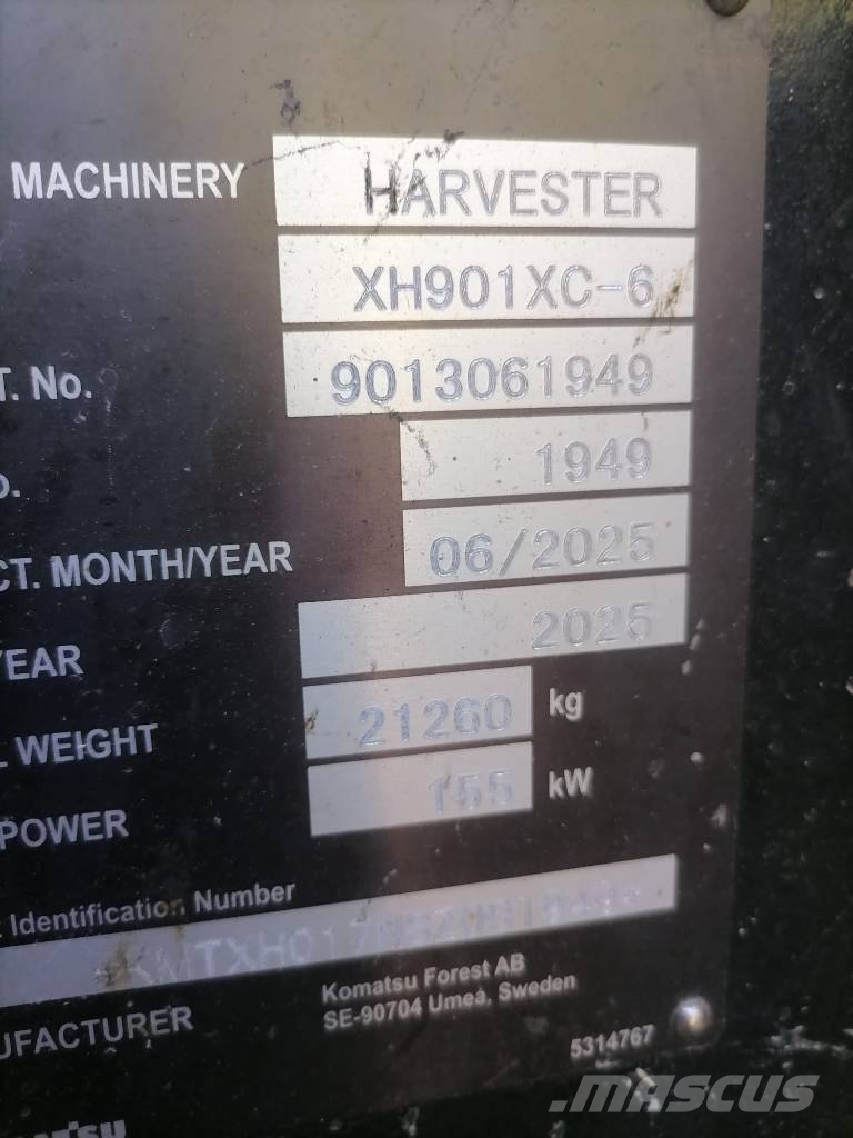 Komatsu 901 XC Harversteri