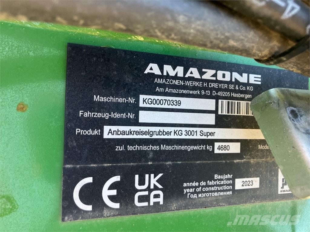Amazone Cataya 3000 Super Mechanické sejačky