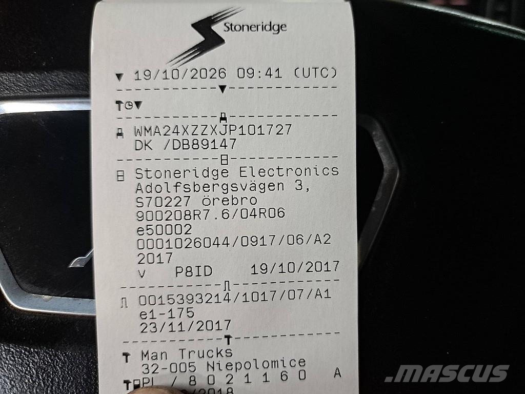 MAN 26.460 TGX 6x2/2 BLS Sleeping Cabin Airco Spring A Sattelzugmaschinen