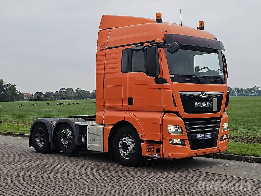 MAN 26.460 TGX 6x2/2 BLS Sleeping Cabin Airco Spring A Sattelzugmaschinen