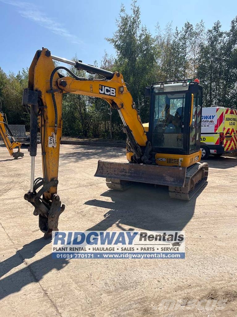JCB 50 Z-2 Mini ekskavatörler, 7 tona dek