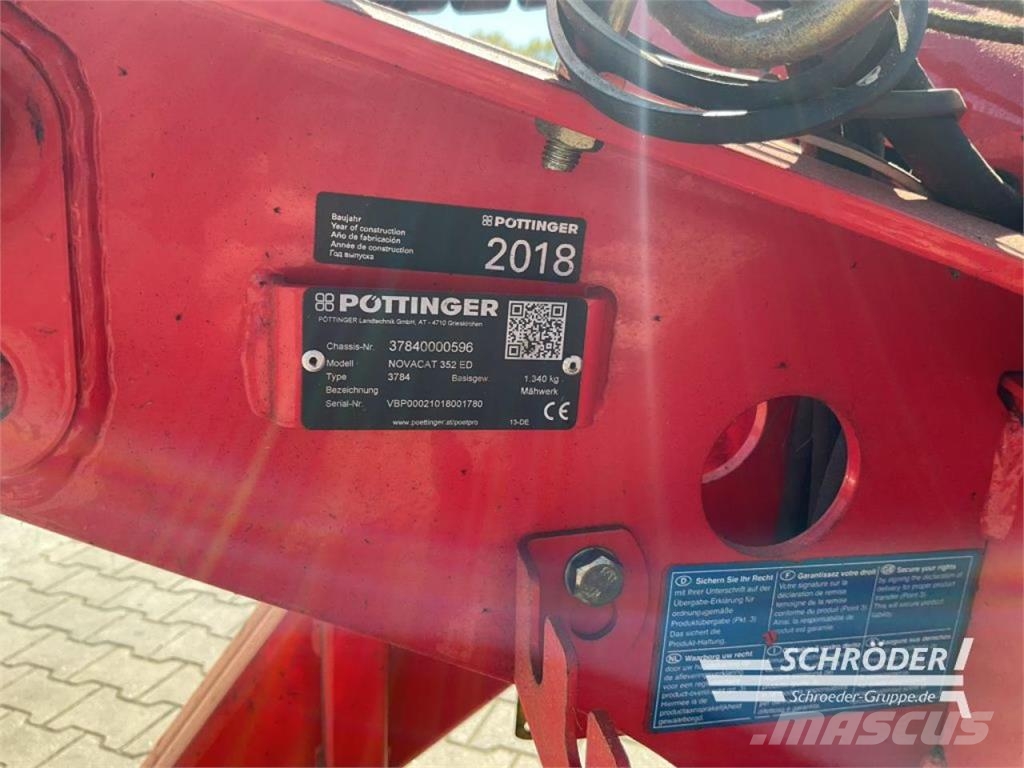 Pöttinger NOVACUT 352 ED Žacie stroje