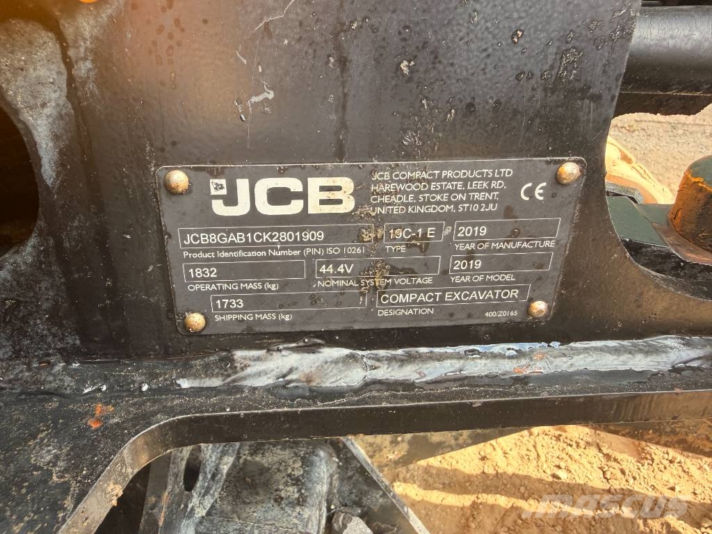 JCB 19 C-1 E Minigravemaskiner