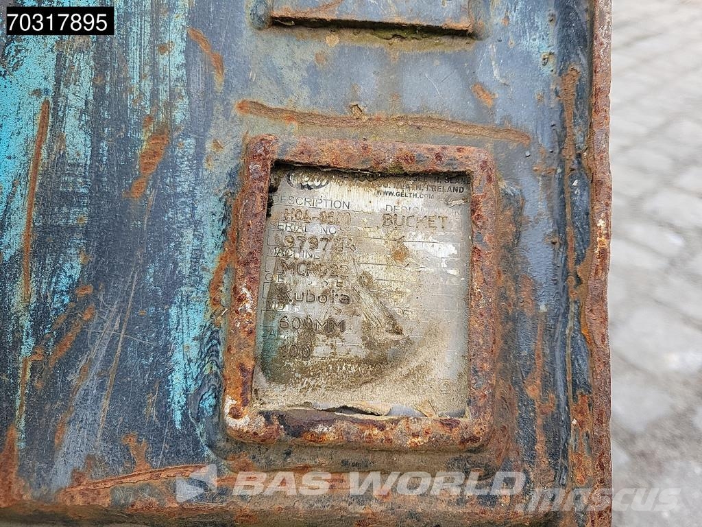 Doosan DX27 Z 3 Buckets Miniexcavadoras