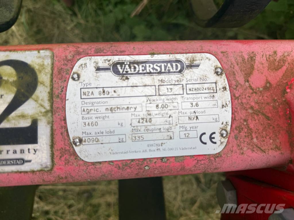Väderstad NZA800 Drljače
