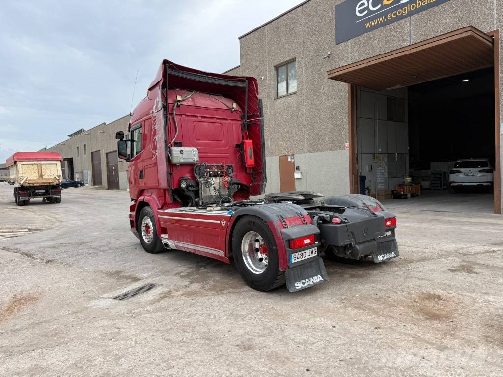 Scania R 580 Cabezas tractoras