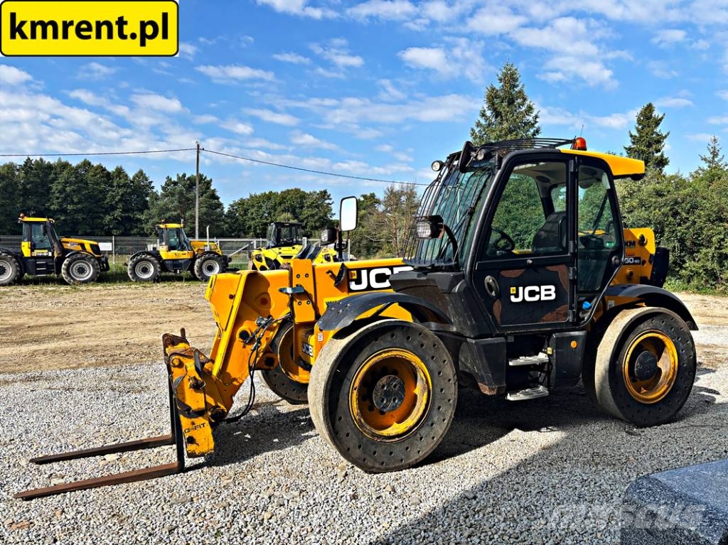 JCB 550-80 WM WASTEMASTER ŁADOWARKA TELESKOPOWA 2018R Teleskopiskie manipulatori