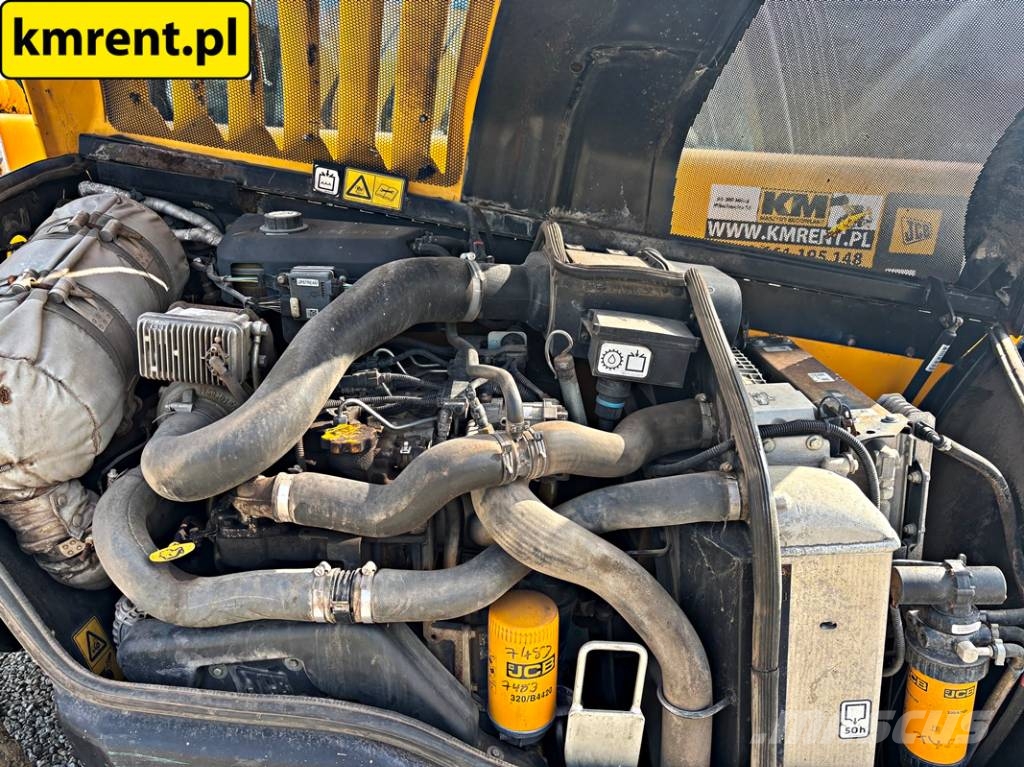 JCB 550-80 WM WASTEMASTER ŁADOWARKA TELESKOPOWA 2018R Teleskopiskie manipulatori