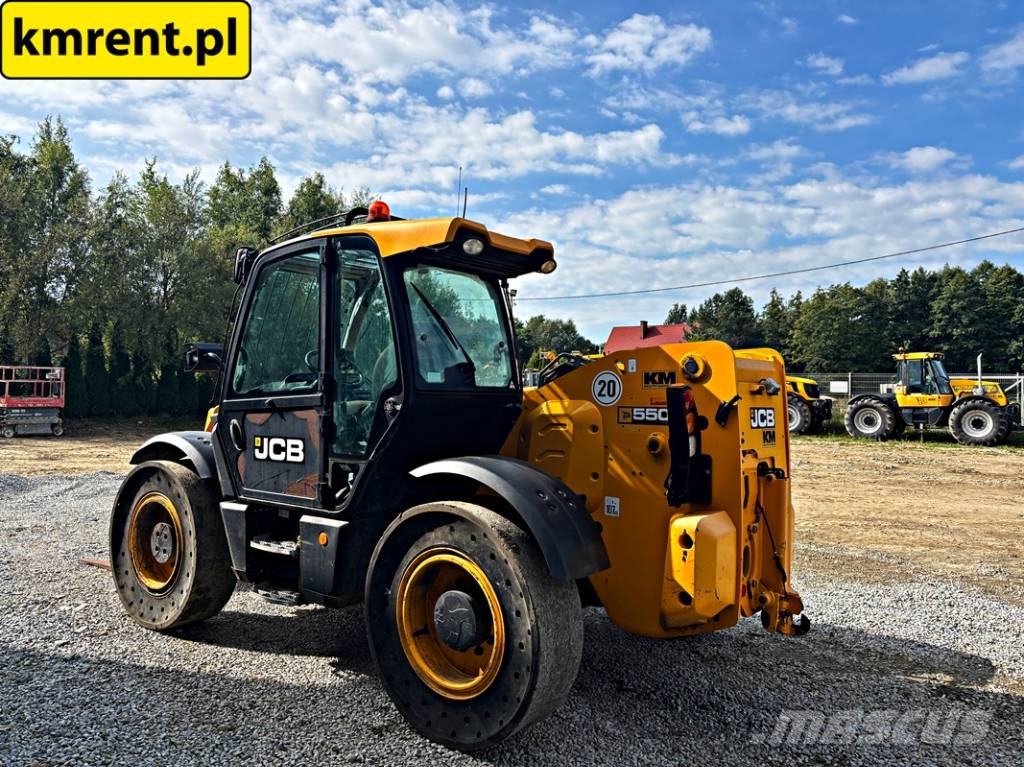 JCB 550-80 WM WASTEMASTER ŁADOWARKA TELESKOPOWA 2018R Teleskopiskie manipulatori