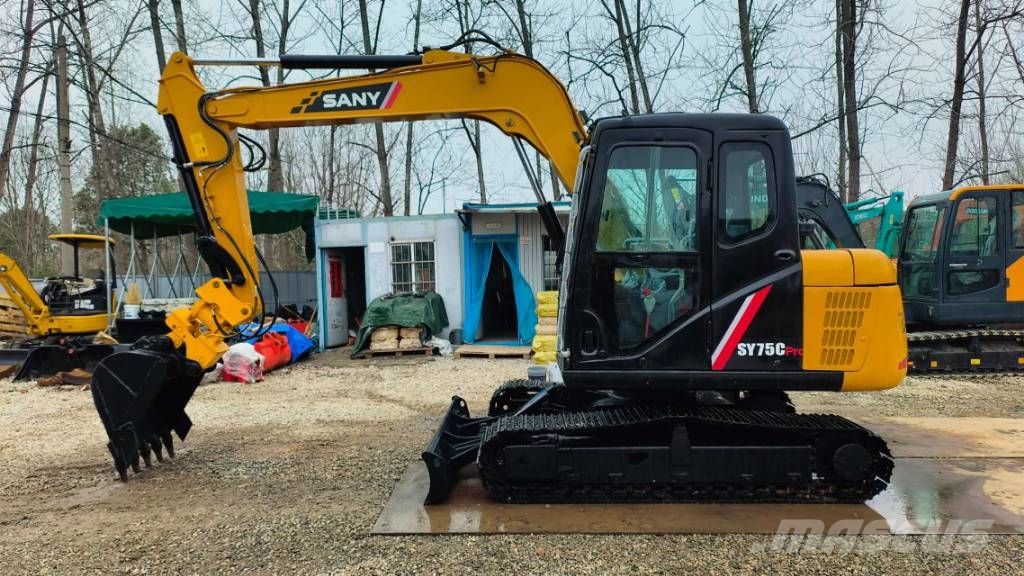 Sany SY 75 C Kāpurķēžu ekskavatori