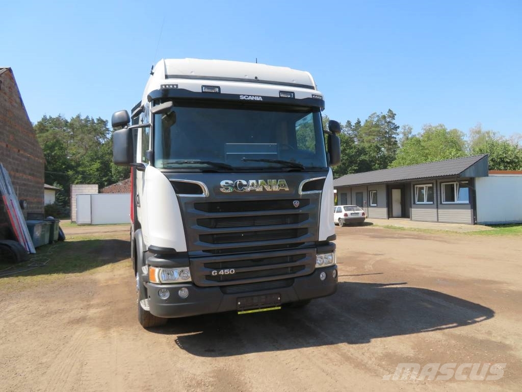 Scania G 450 Vozy na přepravu kmenů