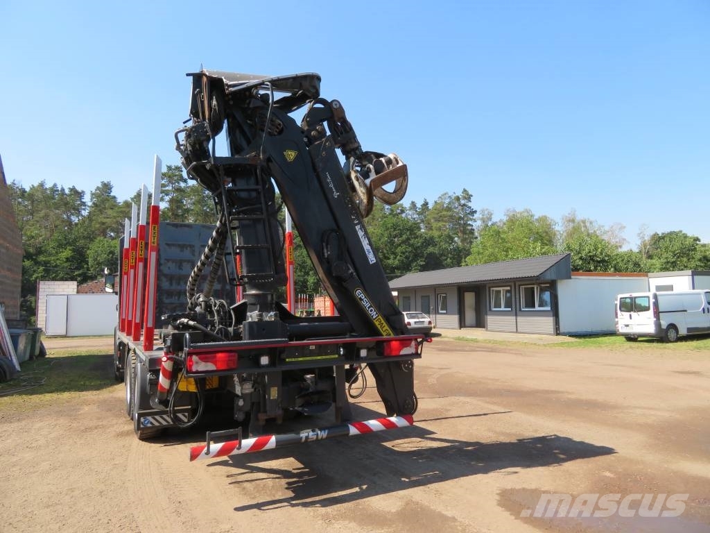 Scania G 450 Vozy na přepravu kmenů