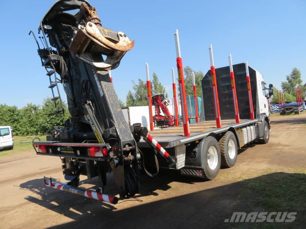 Scania G 450 Vozy na přepravu kmenů