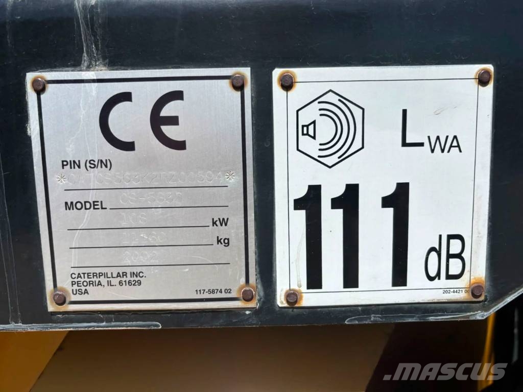 CAT CS563D Dvojni valjarji
