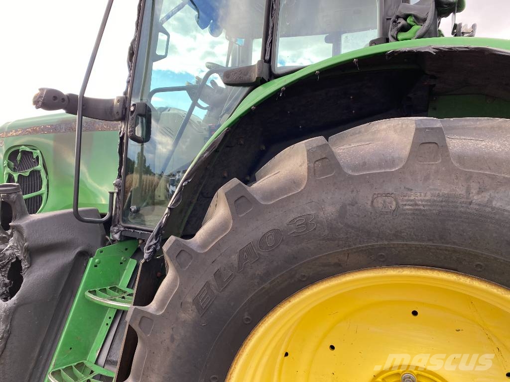 John Deere 7430 Premium Autopower 40km/h endommagé الجرارات