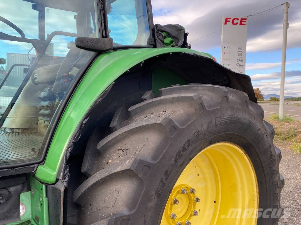 John Deere 7430 Premium Autopower 40km/h endommagé الجرارات