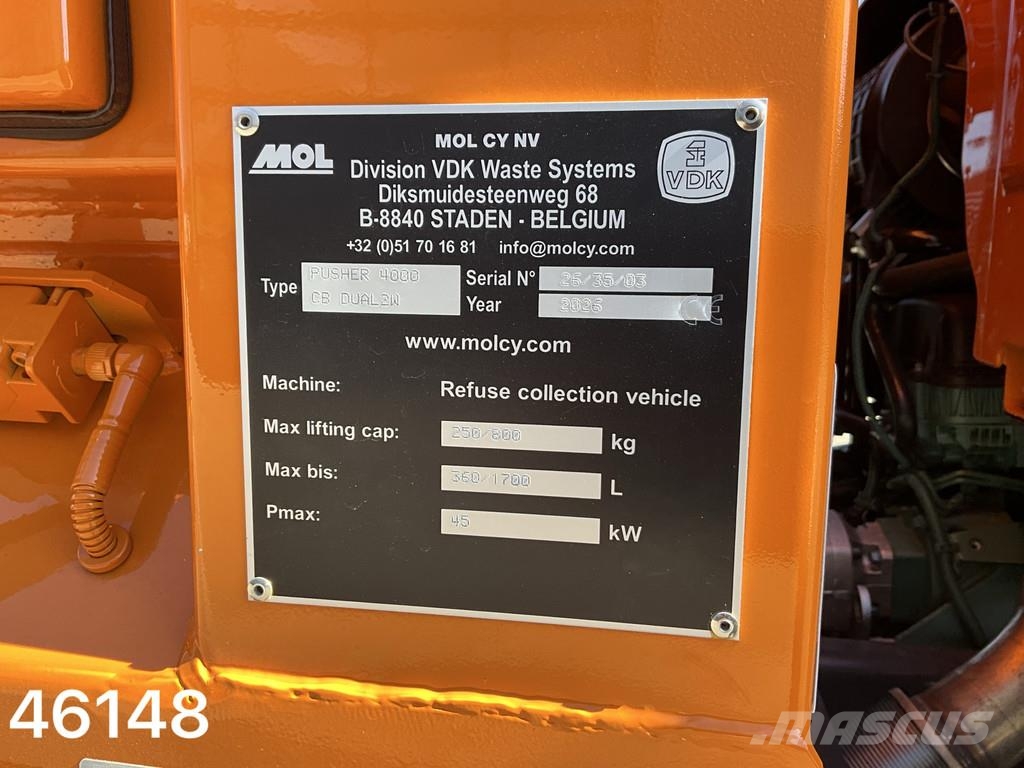 Volvo FM 330 VDK 23m³ Vuilniswagens