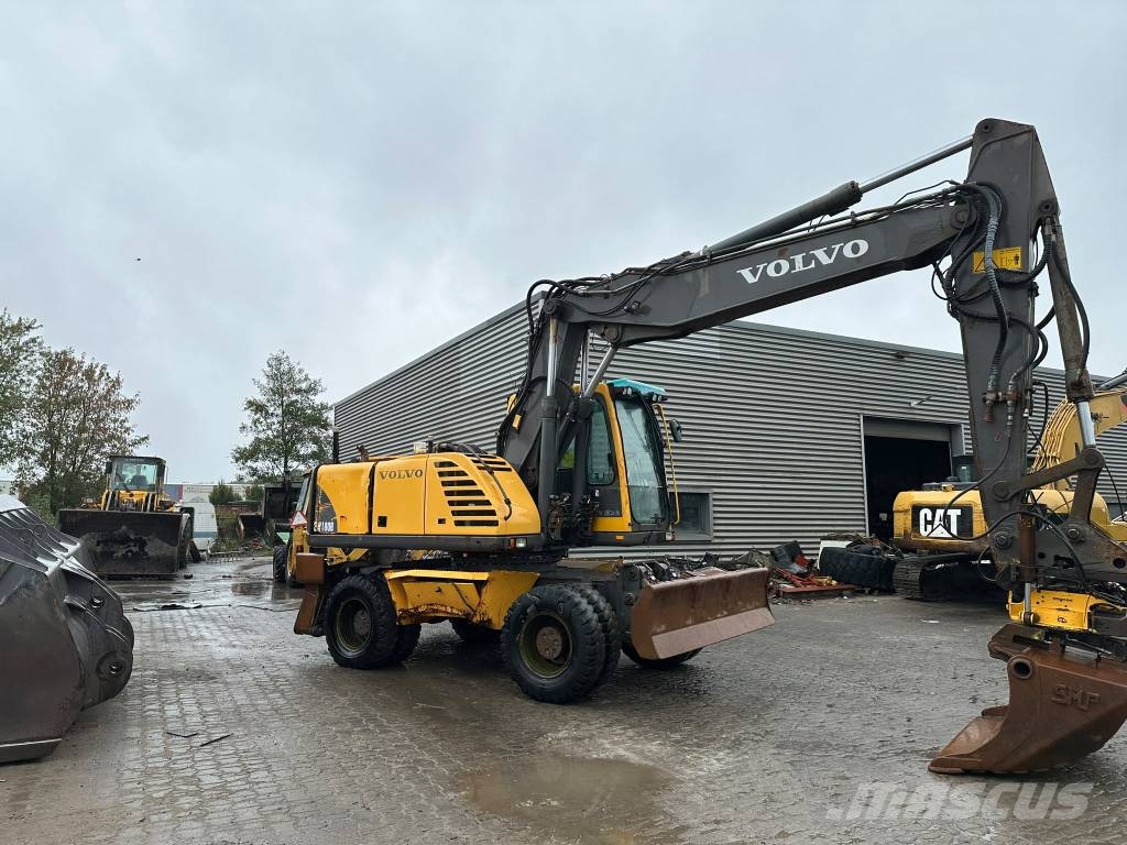 Volvo EW180B Колёсные экскаваторы