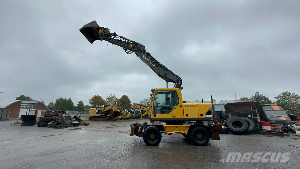 Volvo EW180B Колёсные экскаваторы