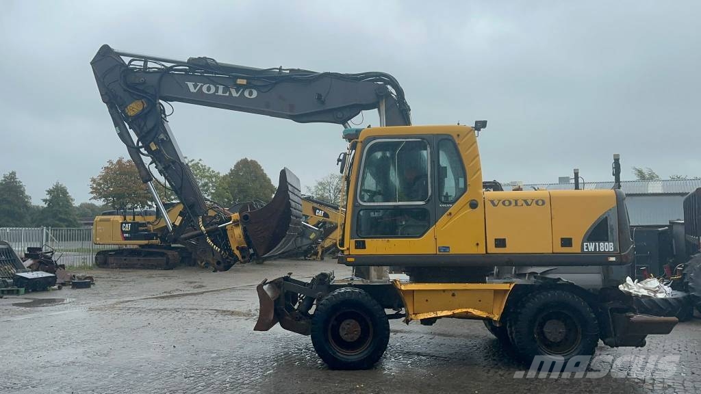 Volvo EW180B Колёсные экскаваторы