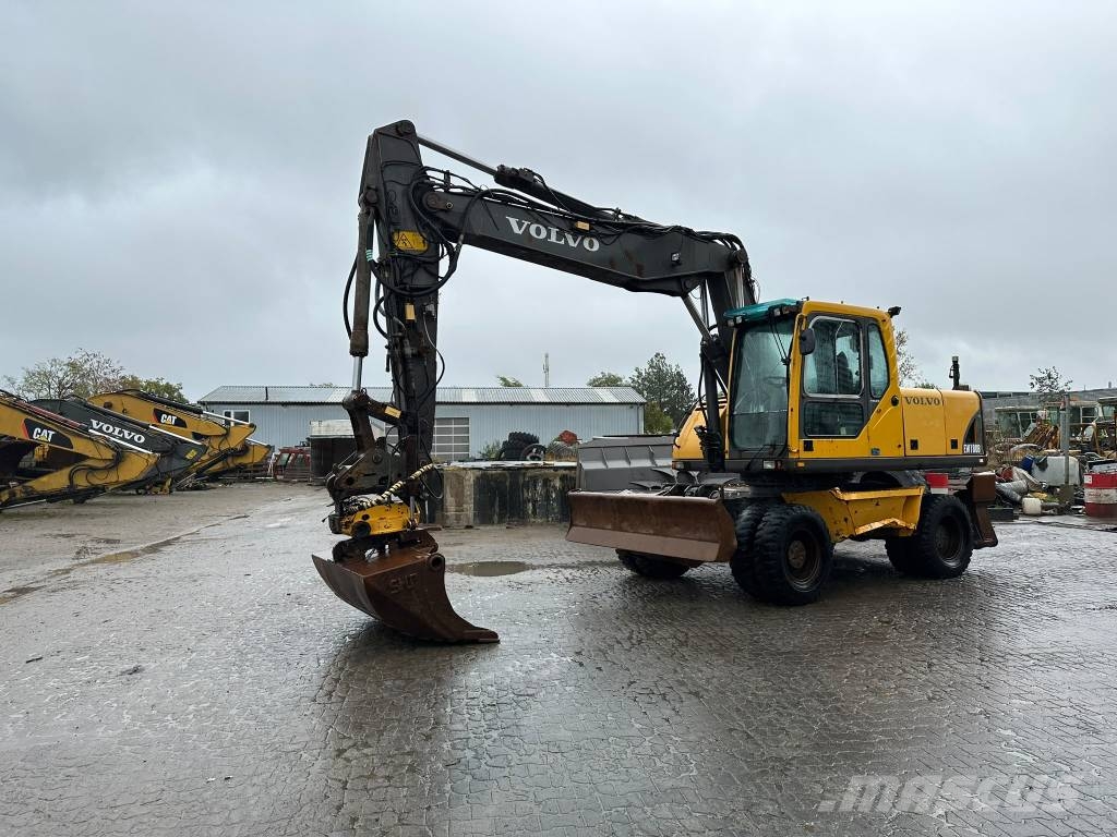Volvo EW180B Колёсные экскаваторы