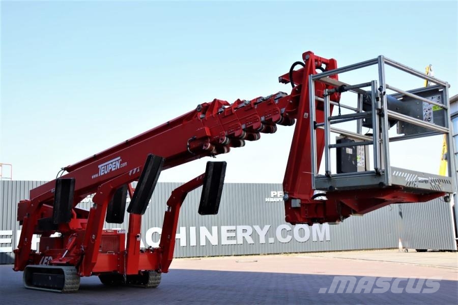 Teupen Leo 36t 230 V Electric Motor + Diesel, Rubber Trac Körüklü personel platformları