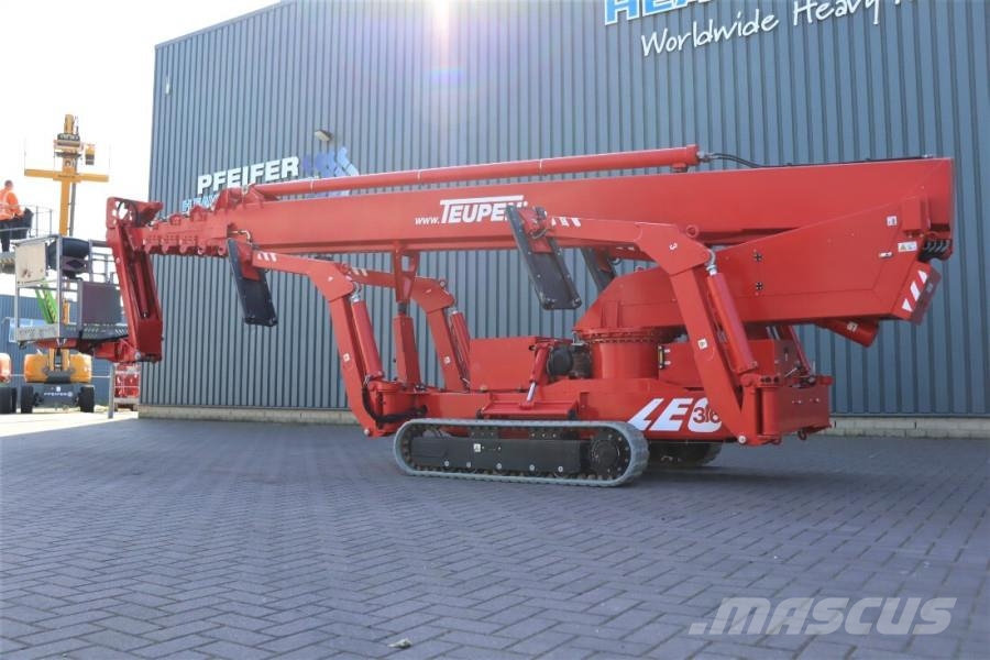 Teupen Leo 36t 230 V Electric Motor + Diesel, Rubber Trac Körüklü personel platformları