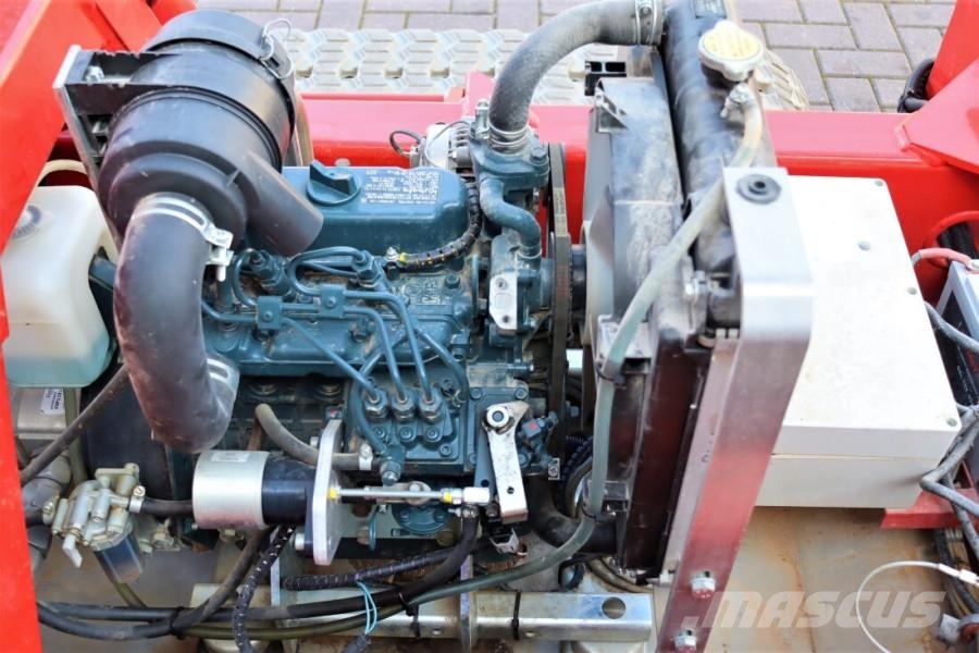 Teupen Leo 36t 230 V Electric Motor + Diesel, Rubber Trac Körüklü personel platformları